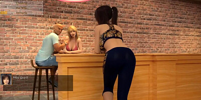 Happy Marriage Interracial Wife Is Giving A Double Handjob To Her Husband With Her Girl Friend Ep17