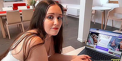 Wendy Marvell In A Webcam Model With Big Tits Knows How To Pay Off Her Debts