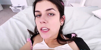 Lily Winters - Shes A Very Dirty Girl, But Her Stepdaddy Will Teach Her Debut)