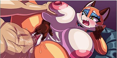 The Fox Likes Those Juicy Cocks - Waifu Crossing R34 Hentai Game