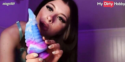Mydirtyhobby featuring miss's dildo scene