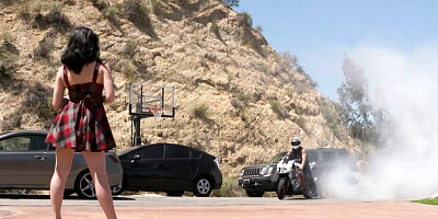 Good-looking Aria Alexander's cowgirl porn action