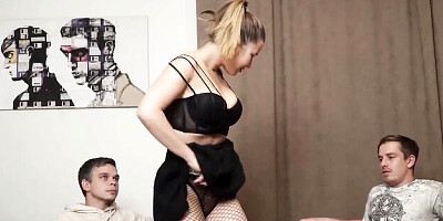 Sexy Cuckold - blindfold action