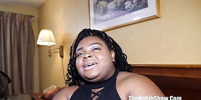 Horny inamorata at ebony dirt