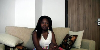 African Casting featuring fancy woman's ebony scene