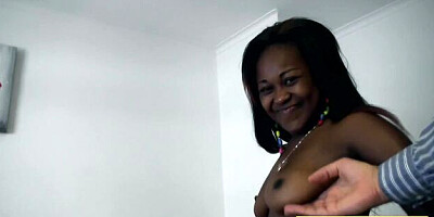 African Casting featuring fancy woman's ebony scene