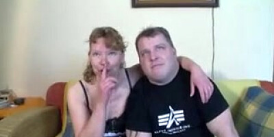 Frau mann und hausfreund