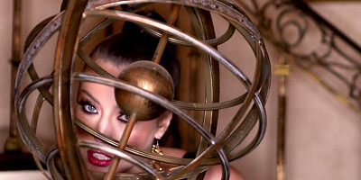 Skinny has sex with master who makes her lick sperm off