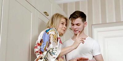 Student helping the MILF in more ways than one