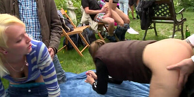 Czech garden party turns into never-ending orgy