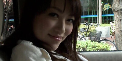 Gorgeous Akari's masturbation trailer