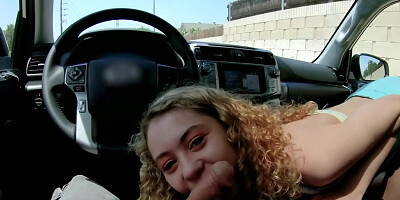 Curly-haired babe drilled by stepbro while playing video games