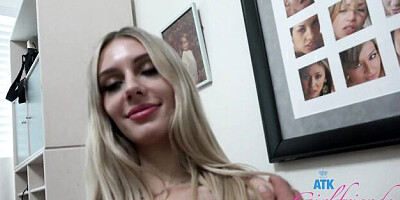 ATK Girlfriends featuring Emily Jade's blonde xxx