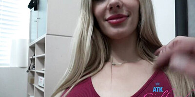 ATK Girlfriends featuring Emily Jade's blonde xxx