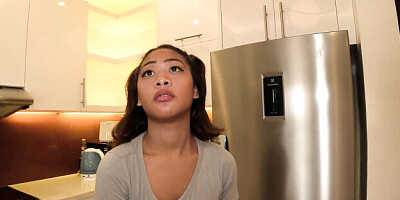 Amateur video with inviting Dana from Monger In Asia