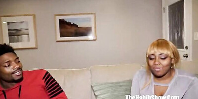 Fine-looking Coco and Stretch's ebony action