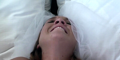 A chick removes the veil and then she gets fucked hard