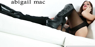 Flashy Abigail Mac - solo female smut - PUBA