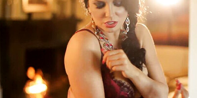 Sweet Romi Rain at boobs video