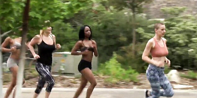 Lissome Rain Summers and Riley Nixon's butt sex