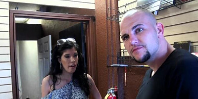 8th Street Latinas - Tattooed Emelia masturbation outdoors