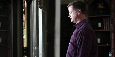 Face-fucking session with a dick-swallowing brunette Vera King