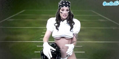 Maddy May's pierced nipples trailer by Cam Soda