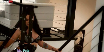 Hardcore clip with irresistible Andy San Dimas from Only 3X