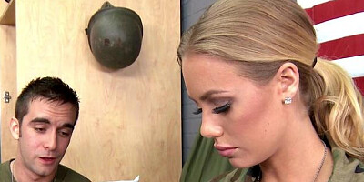 Big Tits in Uniform - Nicole Aniston missionary fucking video