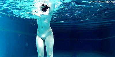 Underwater Show - tiny petite sex