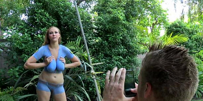 CFNMSecret - Big tits Hunter Bryce tickle group sex