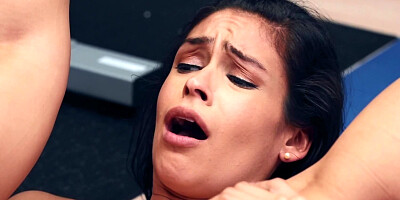 Slow and gentle lesbian sex of Sophia Leone and Katana Kombat