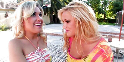 Aubrey Adams and Shyla Stylez's big cock clip by PUBA