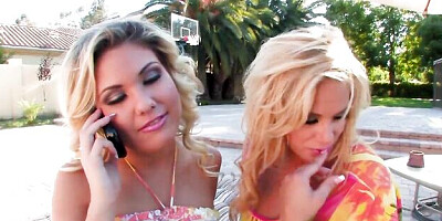 Aubrey Adams and Shyla Stylez's big cock clip by PUBA