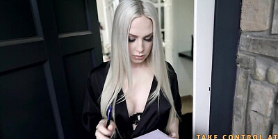 Striking Angie Lynx at cowgirl smut