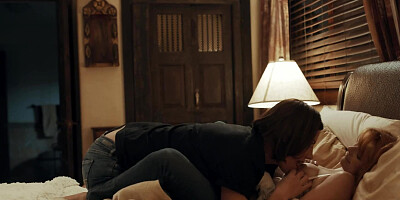 Cute teen girls with nasty desires finish day in bed