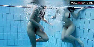 Poolside dirt with fascinating Monika from Underwater Show