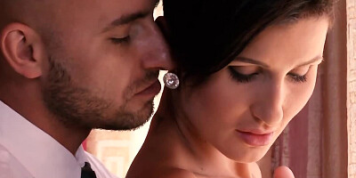 Stacked lady straddles a handsome mofo with a hard cock