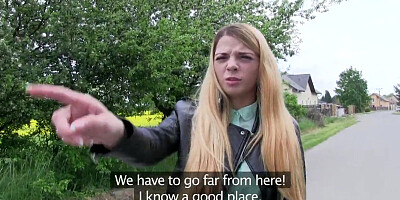 PublicAgent Bent over a car and fucked for cash with a stranger