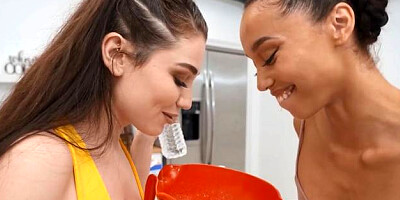 RK Prime: Natural Lily Lou cheating in thong