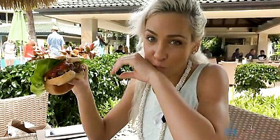 Bewitching Kacey Jordan at blonde sex