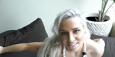 Bewitching Kacey Jordan at blonde sex