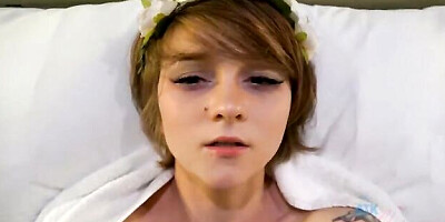 Handjob clip with desirable Lucy Valentine from ATK Girlfriends