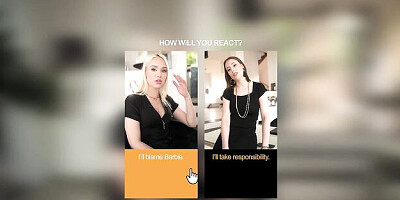 Luring Barbie Brilliant at blowjob porn