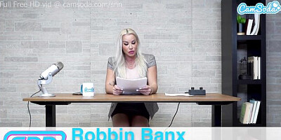 Robbin Banx's masturbation scene by Cam Soda