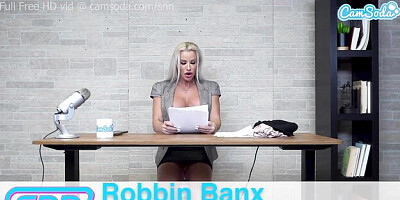Robbin Banx's masturbation scene by Cam Soda