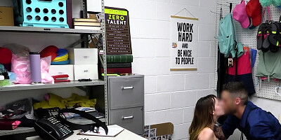 Billy Boston strip searchs Lana Smalls and fucks her hard