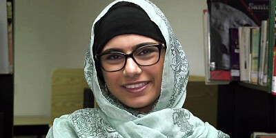 Brunette dirt with flirtatious Mia Khalifa from Mia Khalifa