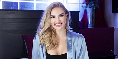 Cheerful Zac and Kenzie's blowjob video