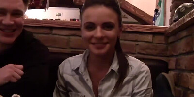 Silvia Jons is a very good girlfriend refusing money for sex